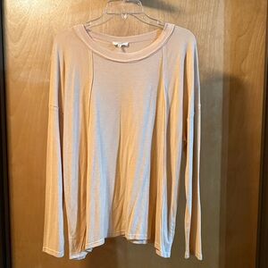 Easel Long Sleeve Top; Size L